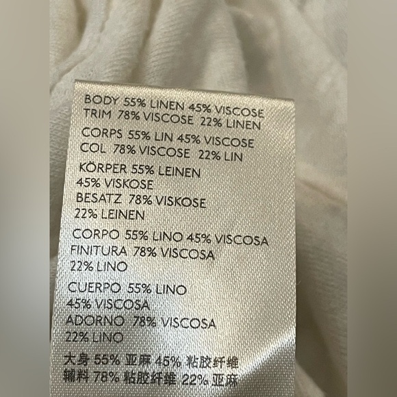 Free People Starlight Tee Relax Tunic Ivory Revolve Boyfriend Style Woman XS - Picture 9 of 11